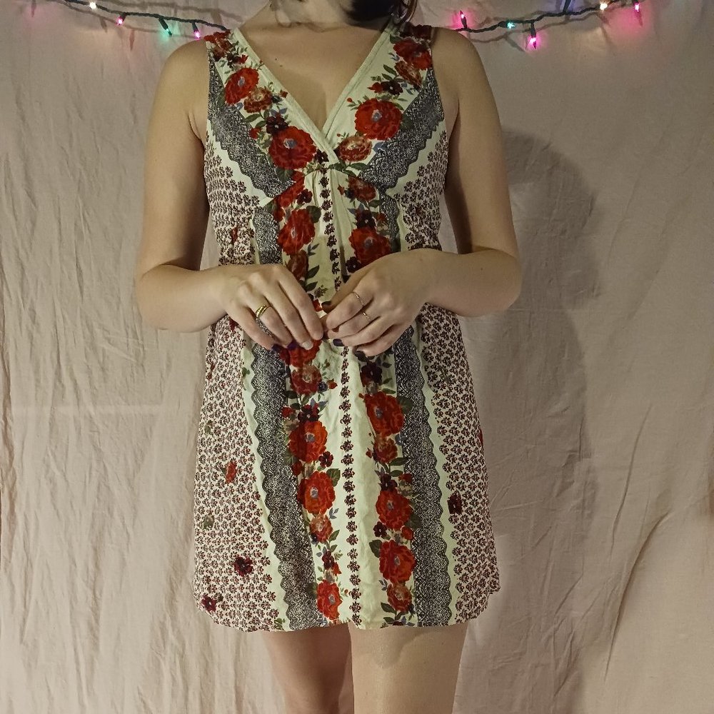 70s Style Mini Dress